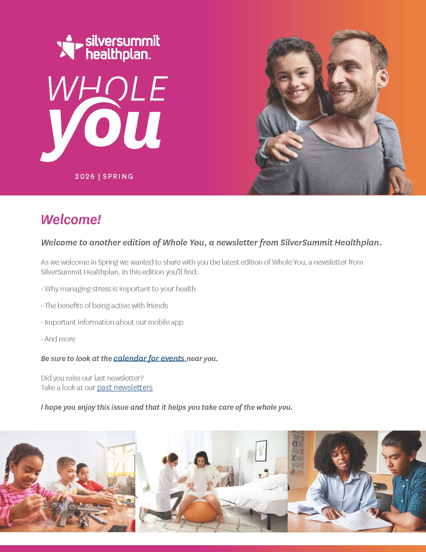 2026 Spring Member Newsletter Cover